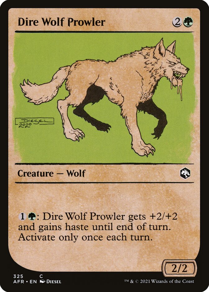 Dire Wolf Prowler (Showcase)