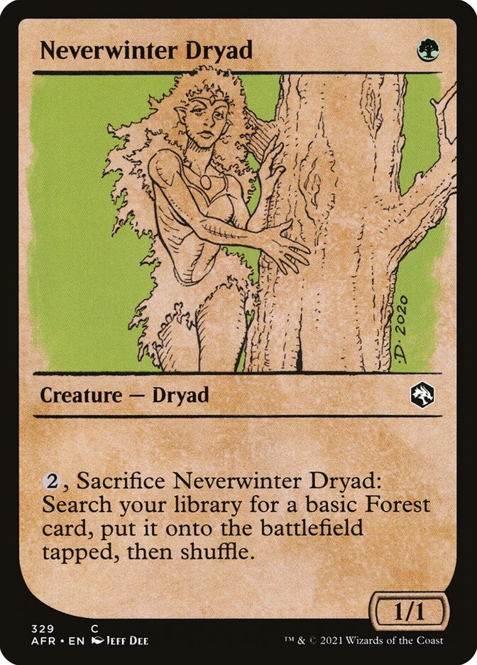 Neverwinter Dryad (Showcase)
