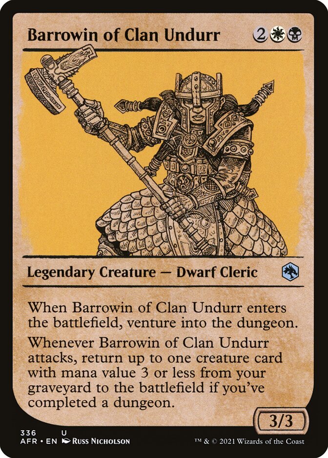 Barrowin of Clan Undurr (Showcase)
