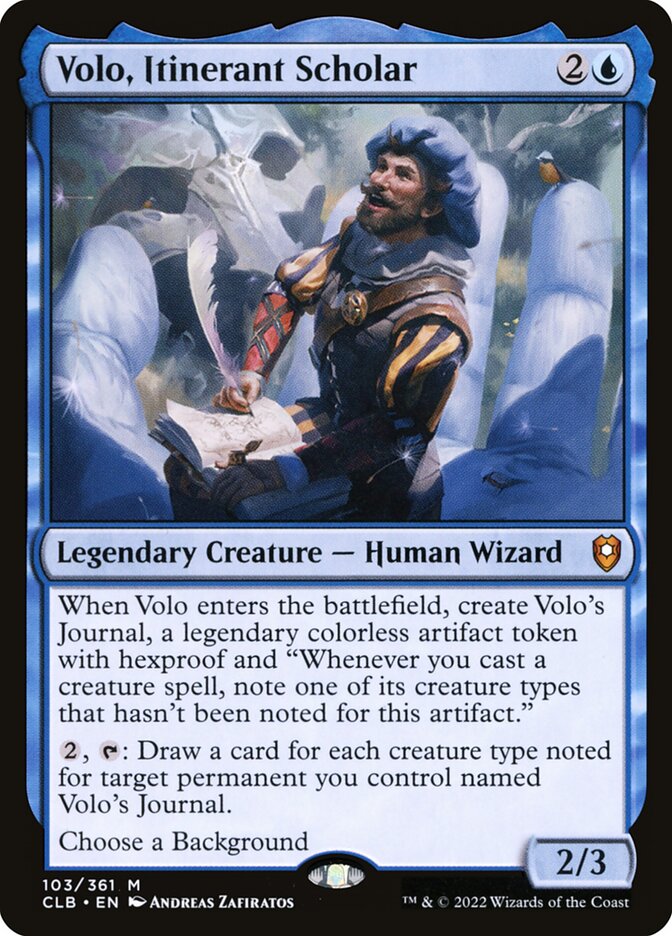 Volo- Itinerant Scholar