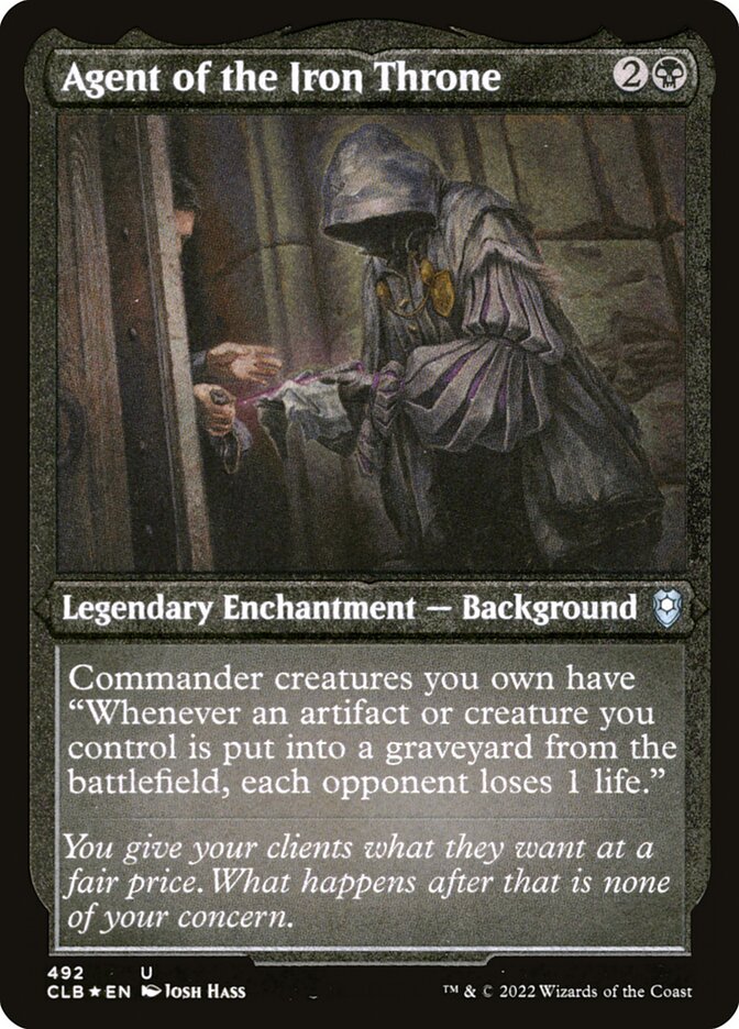 Agent of the Iron Throne (Etched Foil)