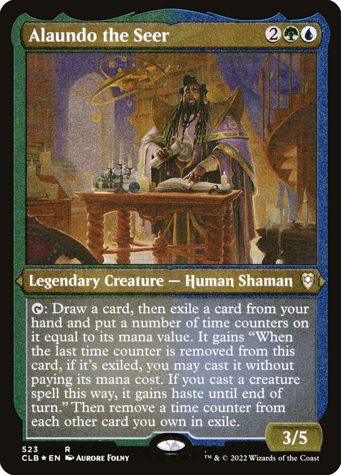 Alaundo the Seer (Etched Foil)
