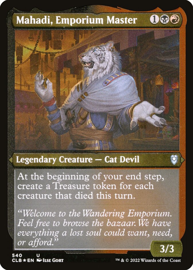 Mahadi- Emporium Master (Etched Foil)