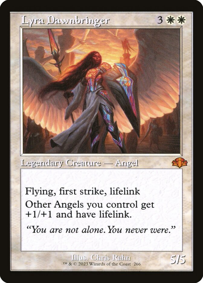 Lyra Dawnbringer (Retro Frame)