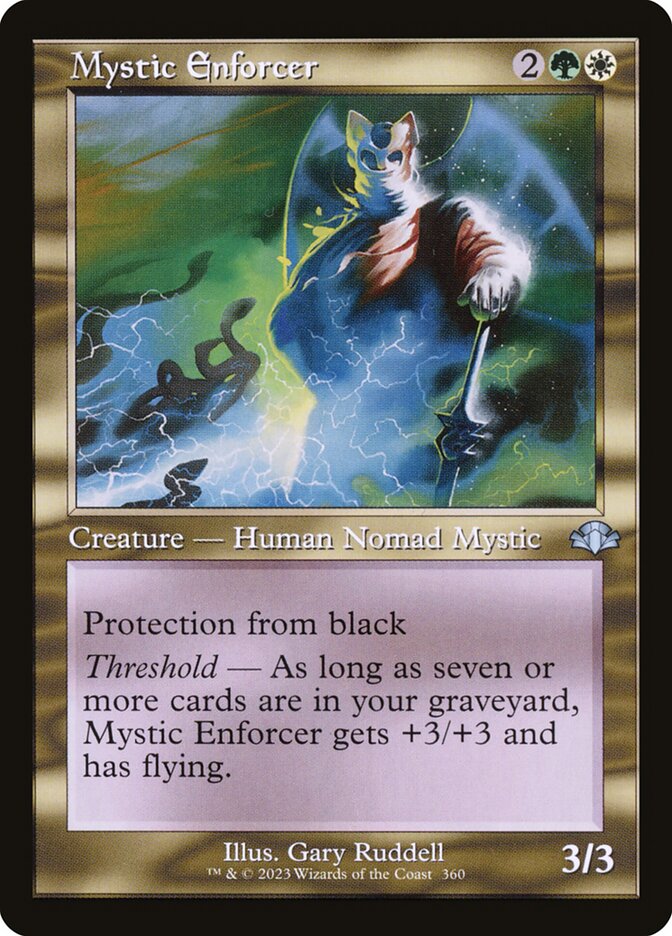 Mystic Enforcer (Retro Frame)