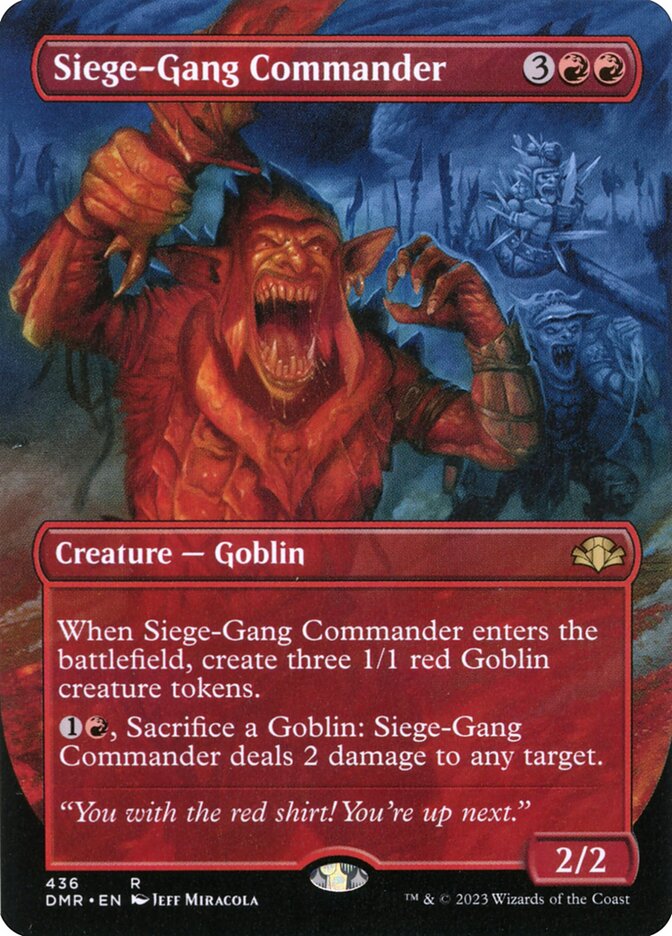 Siege-Gang Commander (Borderless)