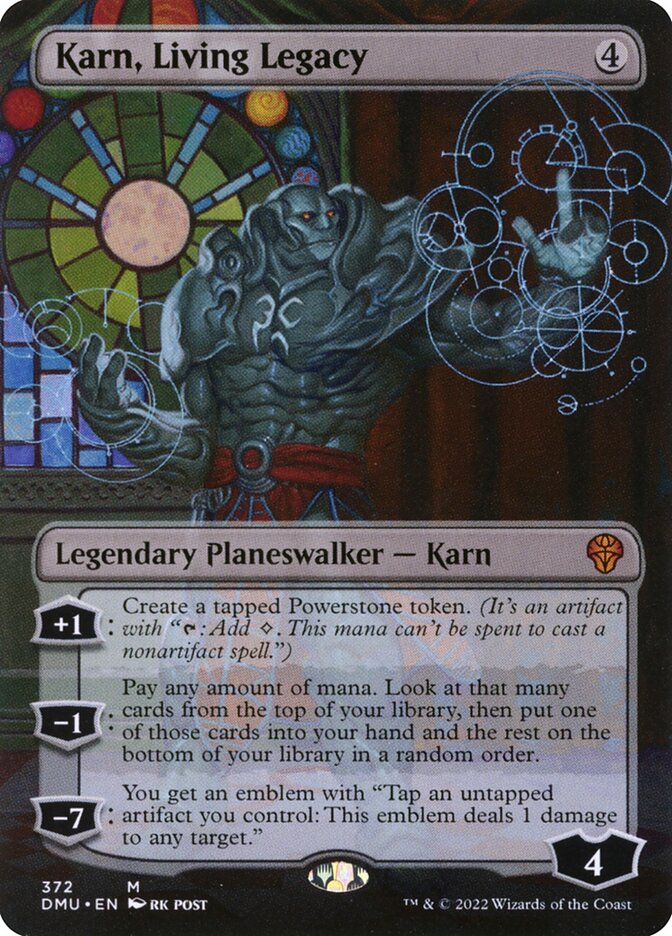 Karn- Living Legacy (Borderless)