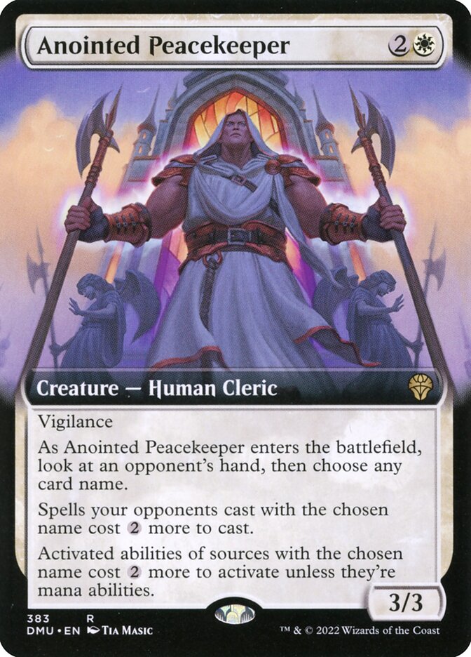 Anointed Peacekeeper (Extended Art)