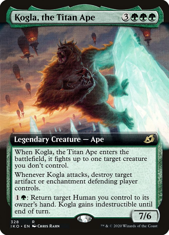 Kogla- the Titan Ape (Extended Art)