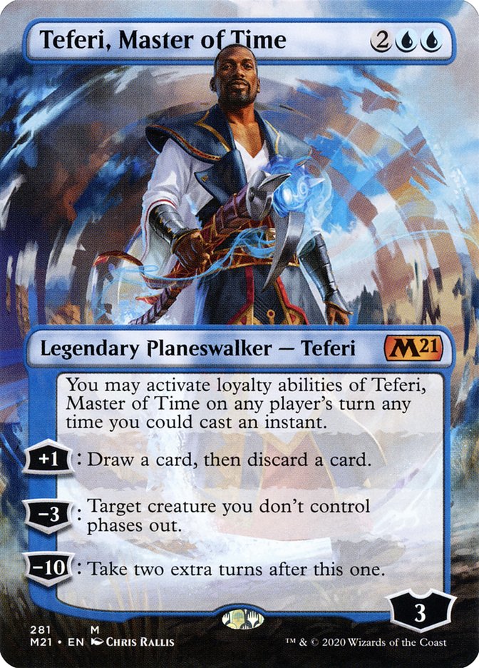 Teferi- Master of Time (Borderless)