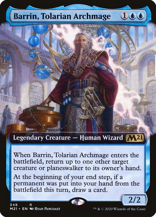 Barrin- Tolarian Archmage (Extended Art)
