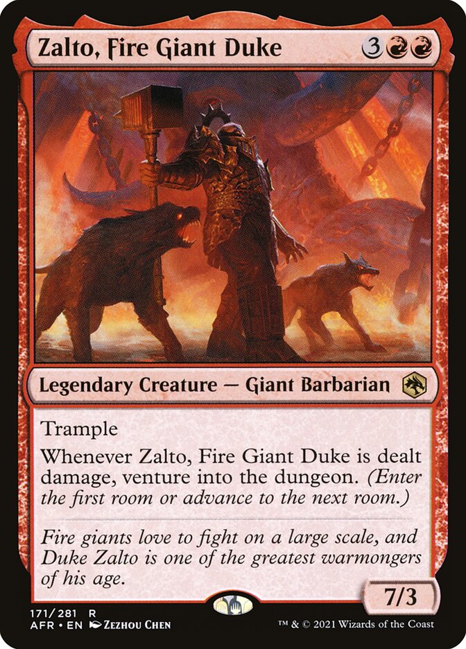 Zalto- Fire Giant Duke