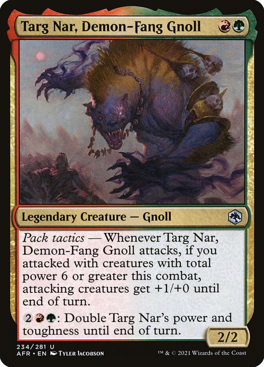 Targ Nar- Demon-Fang Gnoll