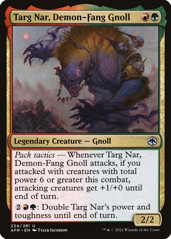 Targ Nar- Demon-Fang Gnoll