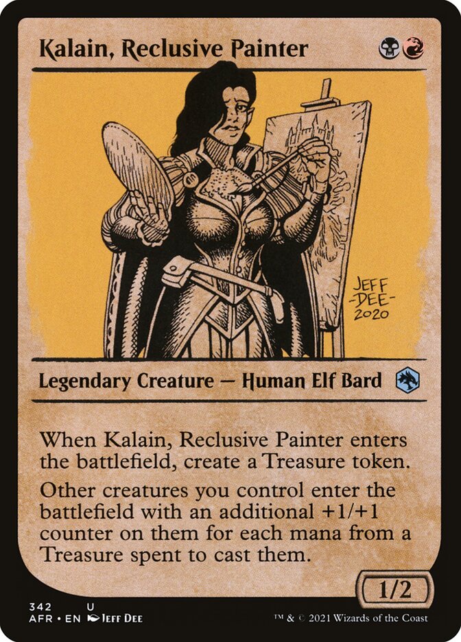Kalain- Reclusive Painter (Showcase)