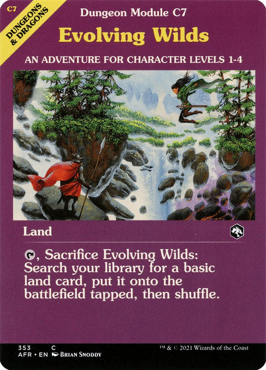 Evolving Wilds (Dungeon Module)