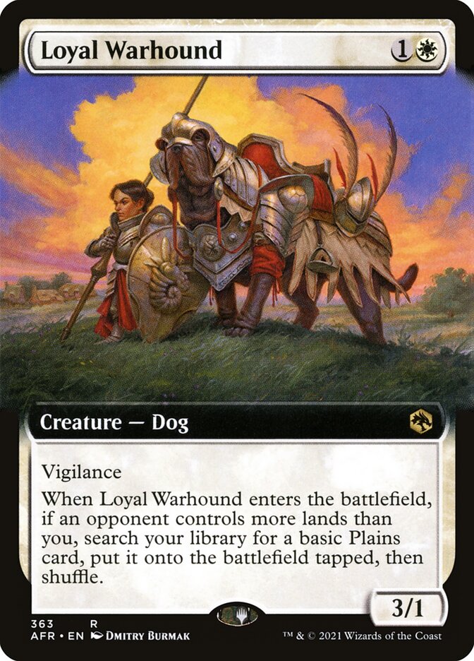 Loyal Warhound (Extended Art)