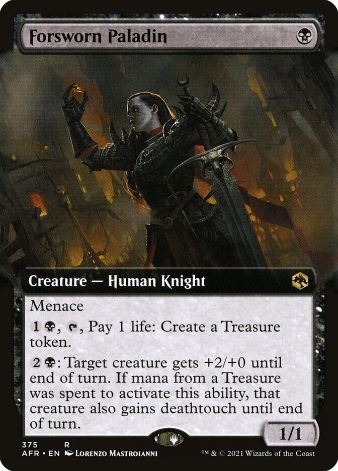 Forsworn Paladin (Extended Art)