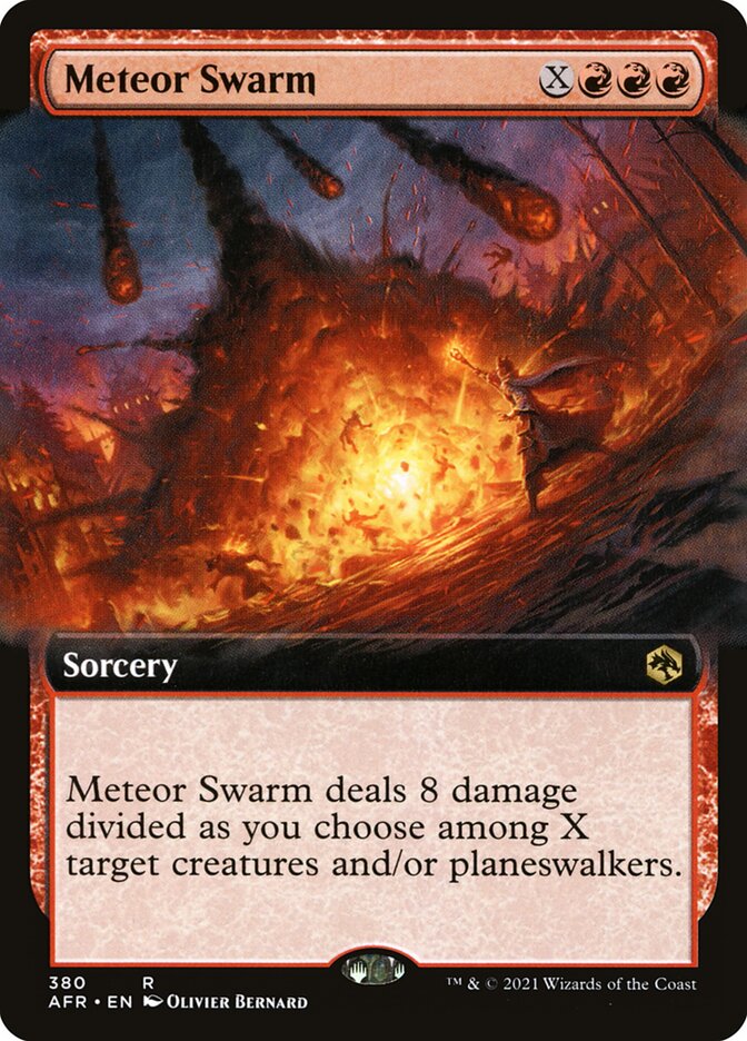 Meteor Swarm (Extended Art)