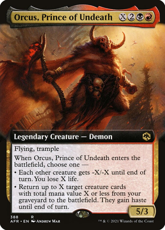 Orcus- Prince of Undeath (Extended Art)