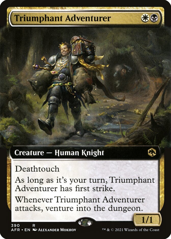 Triumphant Adventurer (Extended Art)