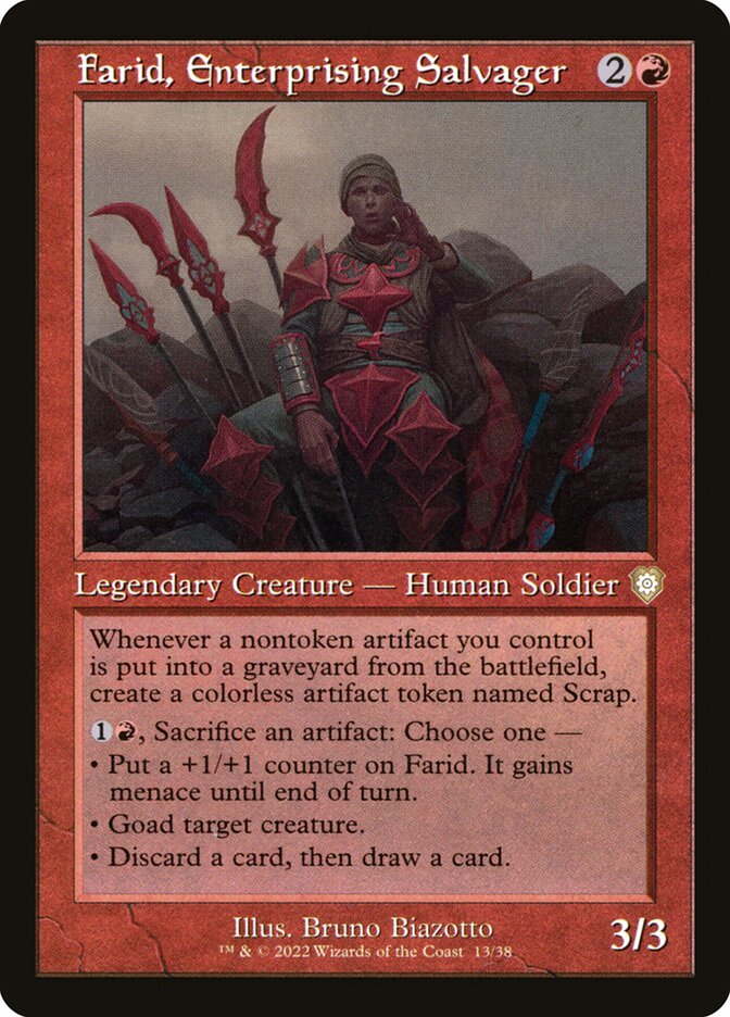 Farid- Enterprising Salvager