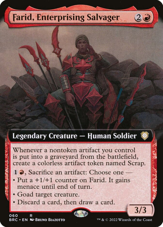 Farid- Enterprising Salvager (Extended Art)