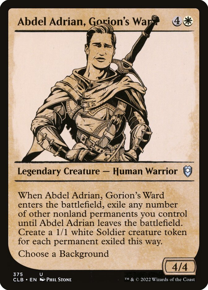 Abdel Adrian- Gorion's Ward (Showcase)