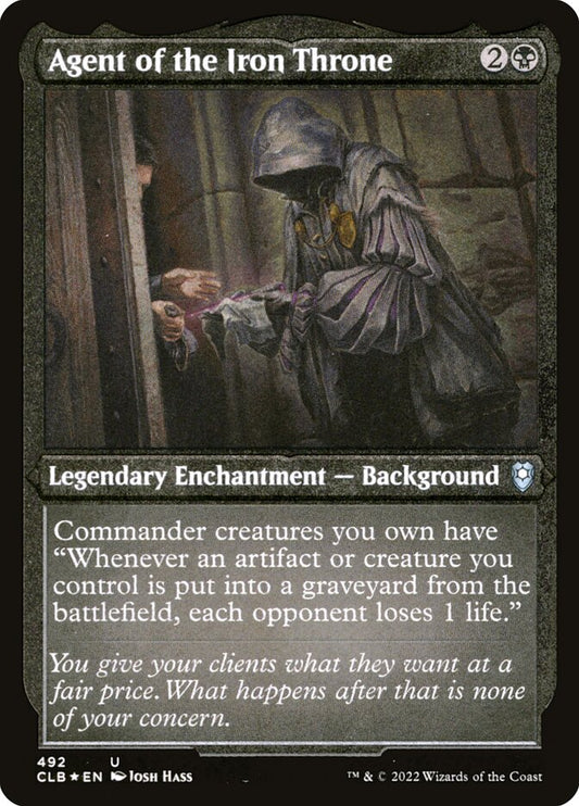 Agent of the Iron Throne (Etched Foil)
