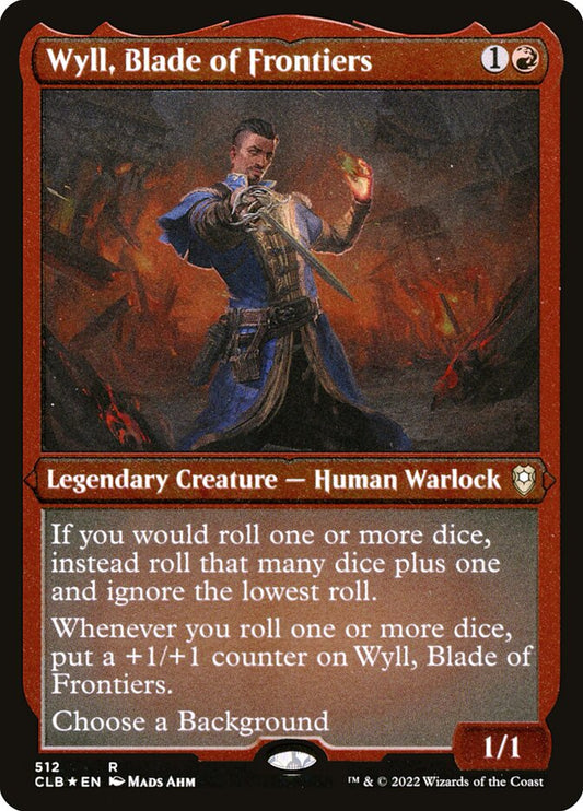 Wyll- Blade of Frontiers (Etched Foil)