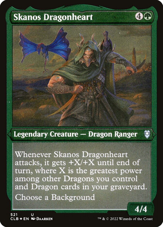 Skanos Dragonheart (Etched Foil)