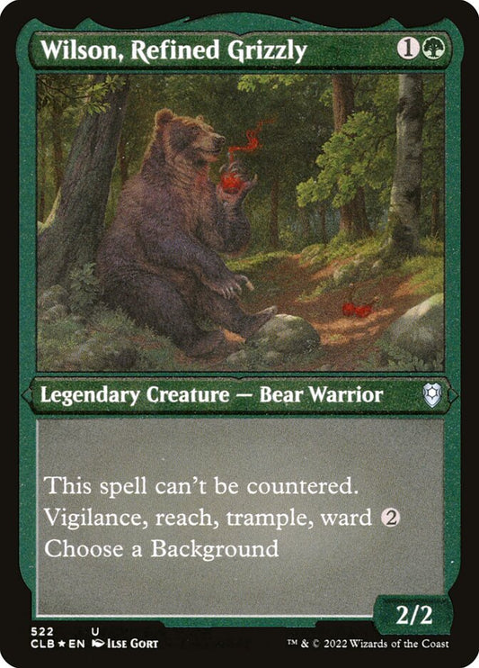 Wilson- Refined Grizzly (Etched Foil)