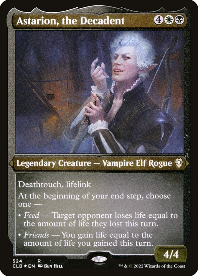 Astarion- the Decadent (Etched Foil)