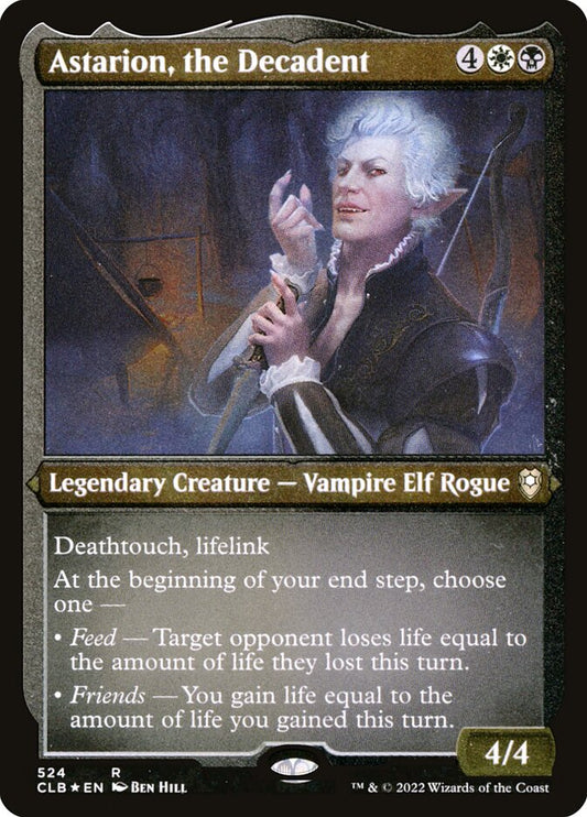 Astarion- the Decadent (Etched Foil)