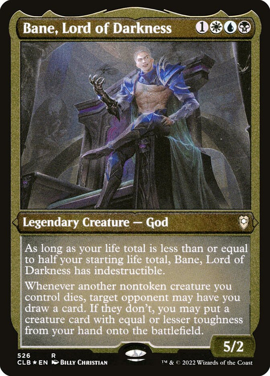 Bane- Lord of Darkness (Etched Foil)
