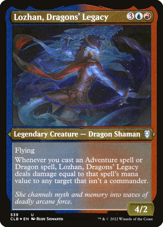 Lozhan- Dragons' Legacy (Etched Foil)