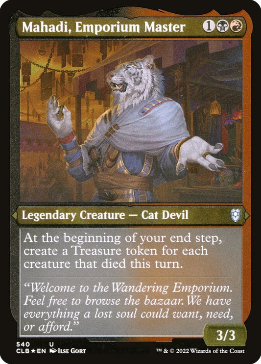 Mahadi- Emporium Master (Etched Foil)