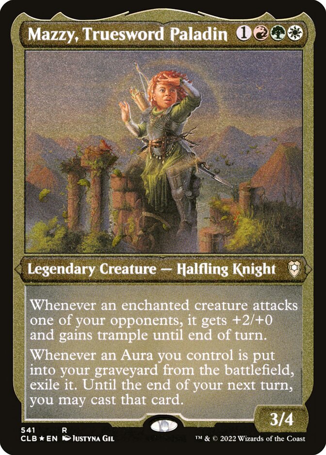 Mazzy- Truesword Paladin (Etched Foil)