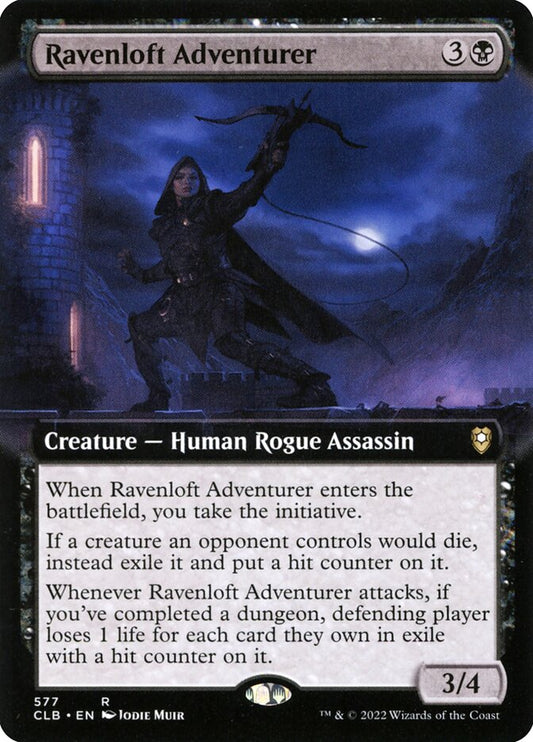 Ravenloft Adventurer (Extended Art)