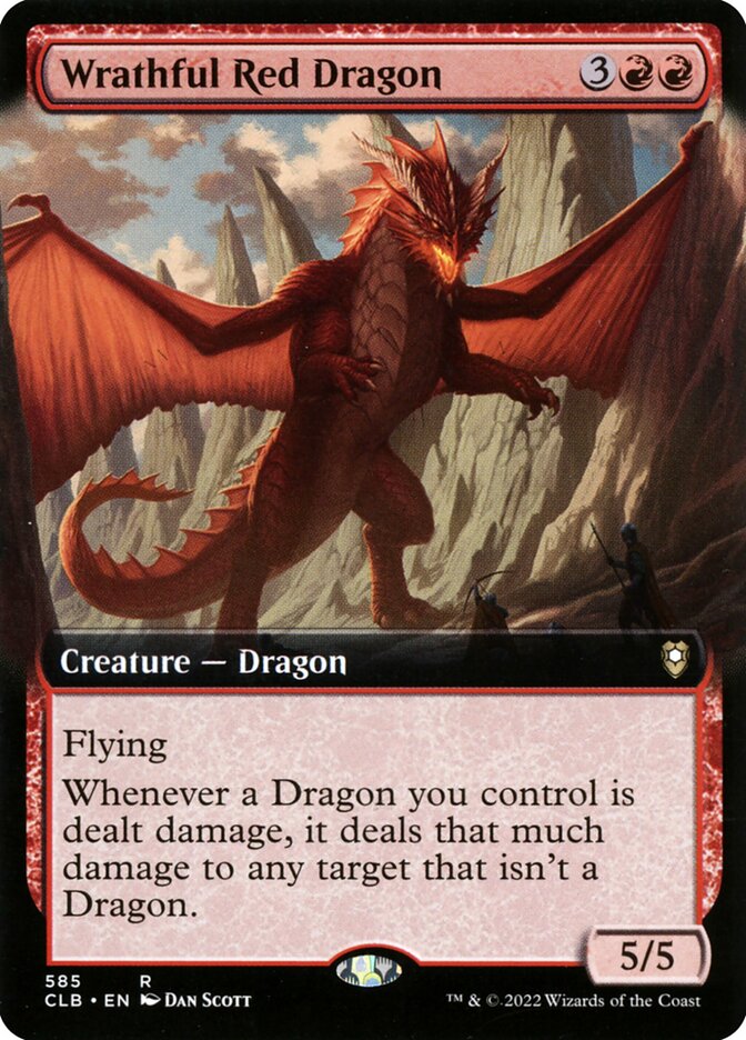 Wrathful Red Dragon (Extended Art)