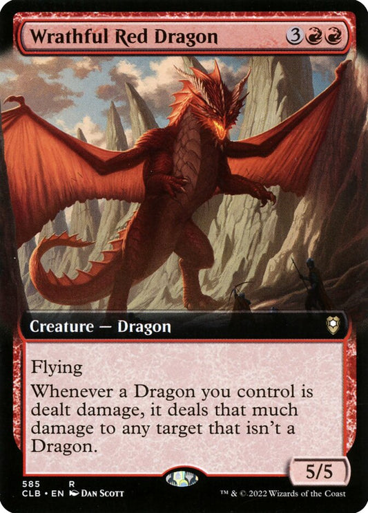 Wrathful Red Dragon (Extended Art)