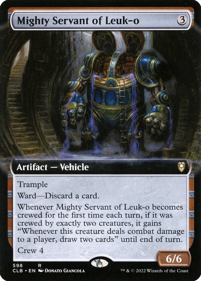 Mighty Servant of Leuk-o (Extended Art)