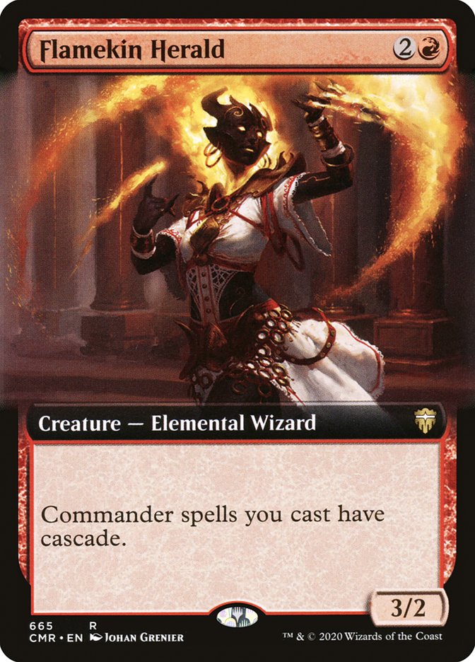 Flamekin Herald (Extended Art)