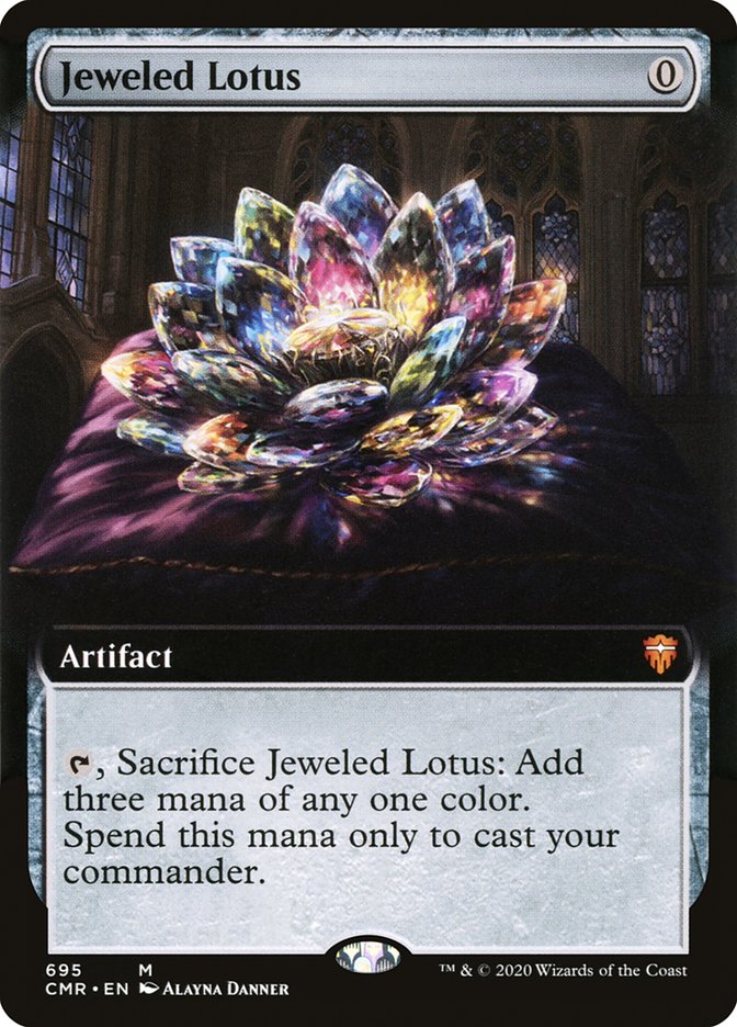 Jeweled Lotus (Extended Art)