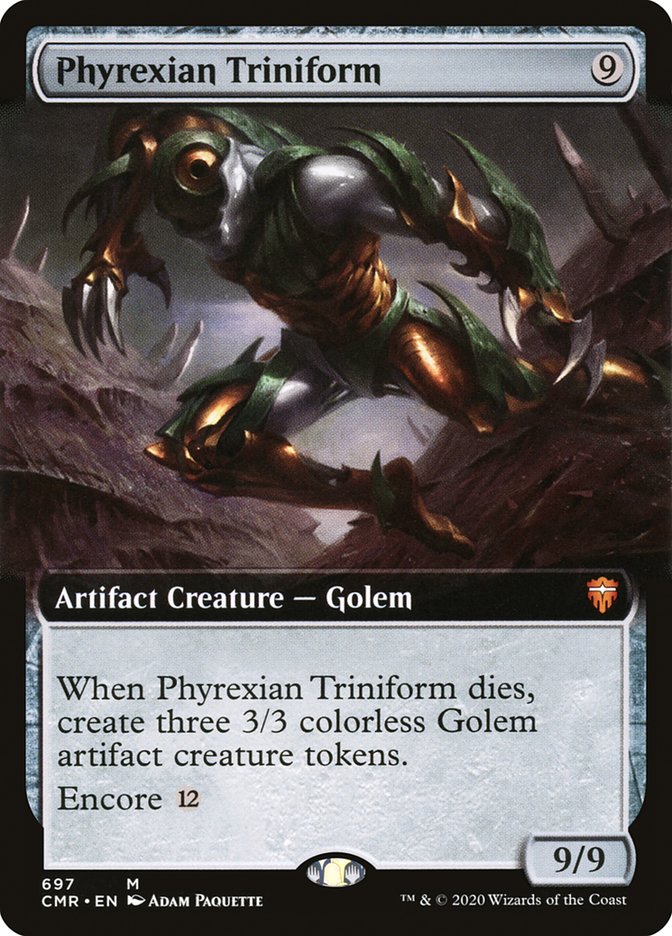 Phyrexian Triniform (Extended Art)