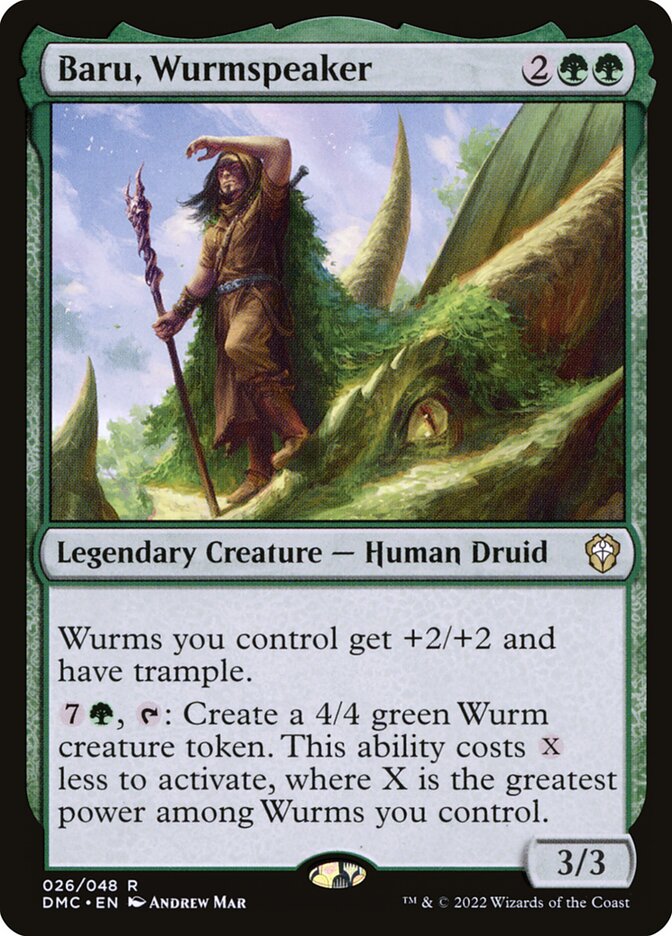 Baru- Wurmspeaker