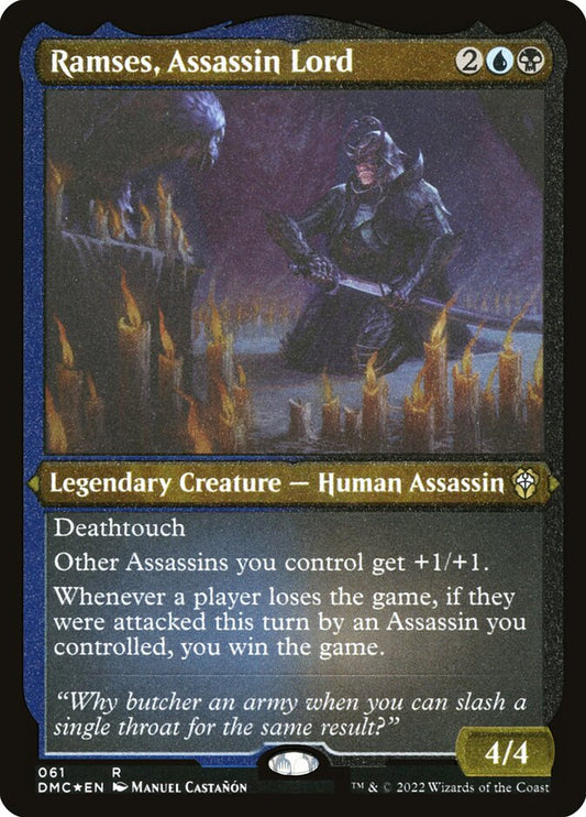 Ramses- Assassin Lord (Foil Etched)