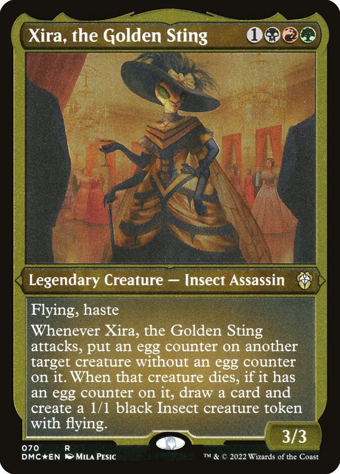 Xira- the Golden Sting (Foil Etched)
