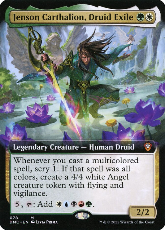 Jenson Carthalion- Druid Exile (Extended Art)