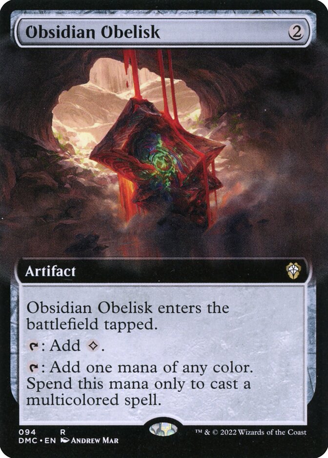Obsidian Obelisk (Extended Art)
